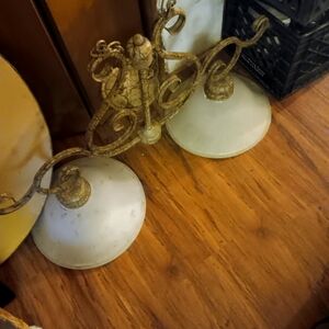 Elegant Gold and White Home Accent